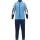JAKO Trainingsanzug Polyester Dynamic (Jacke und Hose, sportiver Schnitt) himmelblau/weiss/marineblau Kinder