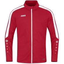 JAKO Trainingsanzug Polyester Power (Jacke und Hose) rot/schwarz Herren
