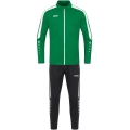 JAKO Trainingsanzug Polyester Power (Jacke und Hose) grün/schwarz Herren