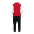 JAKO Trainingsanzug (Polyesteranzug) Sonic - 100% rec. Polyester - rot/weiss/schwarz Jungen