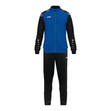 JAKO Trainingsanzug (Polyesteranzug) Sonic - 100% rec. Polyester - royalblau/schwarz Herren
