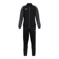 JAKO Trainingsanzug (Polyesteranzug) Sonic - 100% rec. Polyester - schwarz/anthrazitgrau Jungen