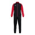JAKO Trainingsanzug (Polyesteranzug) Sonic - 100% rec. Polyester - schwarz/rot Jungen