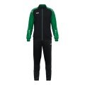 JAKO Trainingsanzug (Polyesteranzug) Sonic - 100% rec. Polyester - schwarz/grün Jungen