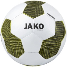 JAKO Trainingsball Striker 2.0 (Größe 4) weiss/schwarz/gelb - 1 Ball