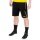 JAKO Trainingshose (Short) Challenge - Double-Stretch-Knit, Seitentaschen mit Reissverschluss - schwarz/gelb Herren