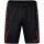JAKO Trainingshose (Short) Challenge - Double-Stretch-Knit, Seitentaschen mit Reissverschluss - schwarz/rot Jungen