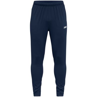 JAKO Trainingshose Dynamic (Stretch-Knit-Polyester) lang marineblau Damen
