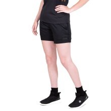 JAKO Trainingshose Short Power (Polyester-Interlock, elastisch, strapazierfähig) kurz schwarz Damen