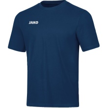 JAKO T-Shirt Base (Baumwolle) marineblau Jungen