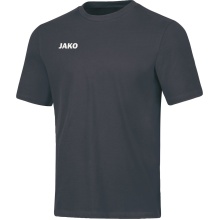 JAKO T-Shirt Base (Baumwolle) anthrazitgrau Jungen