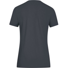 JAKO T-Shirt Base (Baumwolle) anthrazitgrau Damen