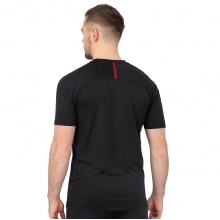 JAKO Sport-Tshirt Challenge - Polyester-Stretch-Jersey - schwarz/rot Herren