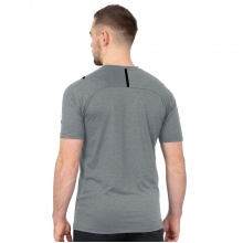 JAKO Sport-Tshirt Challenge - Polyester-Stretch-Jersey - dunkelgrau Herren