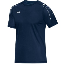JAKO Sport-Tshirt Classico (100% Polyester-Jacquard) marineblau Jungen