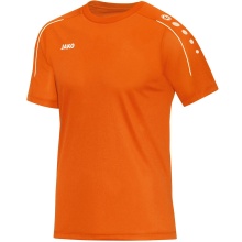 JAKO Sport-Tshirt Classico (100% Polyester-Jacquard) neonorange Jungen