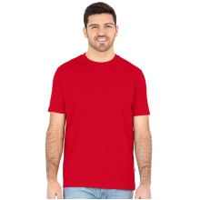 JAKO Freizeit-Tshirt Organic Stretch (Bio-Baumwolle) rot Herren