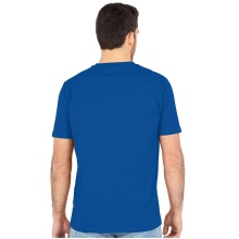 JAKO Freizeit-Tshirt Organic Stretch (Bio-Baumwolle) royalblau Herren