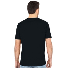 JAKO Freizeit-Tshirt Organic Stretch (Bio-Baumwolle) schwarz Herren