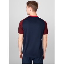JAKO Sport-Tshirt Performance (modern, atmungsaktiv, schnelltrocknend) marineblau/rot Herren