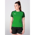 JAKO Sport-Shirt Performance (modern, atmungsaktiv, schnelltrocknend) grün/schwarz Damen