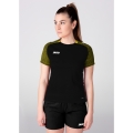 JAKO Sport-Shirt Performance (modern, atmungsaktiv, schnelltrocknend) schwarz/gelb Damen