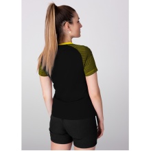 JAKO Sport-Shirt Performance (modern, atmungsaktiv, schnelltrocknend) schwarz/gelb Damen