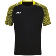 JAKO Sport-Tshirt Performance (modern, atmungsaktiv, schnelltrocknend) schwarz/gelb Kinder