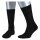 JD Tagessocke Crew Arzt-Socken mit dünnem Plüsch schwarz - 1 Paar