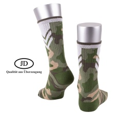 JD Sportsocke Camouflage 2 (Bio-Baumwolle) grün - 1 Paar