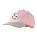 Jack Wolfskin Basecap SmileyWorld Badge Cap pink/grau Kinder