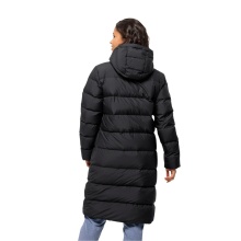 Jack Wolfskin Winter-Daunenmantel Frozen Palace Coat (winddicht, wasserabweisend) schwarz Damen