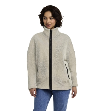 Jack Wolfskin Fleecejacke Stone Lite (warm, atmungsaktiv) grau Damen