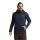Jack Wolfskin Fleecejacke Peak District Hooded Full Zip (angenehmes Tragegefühl, warm) nachtblau Herren
