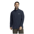 Jack Wolfskin Fleecejacke Taunus 100 Full Zip (leicht, atmungsaktiv) nachtblau Herren
