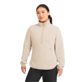 Jack Wolfskin Fleecepullover Lite Curl Half-Zip oyster beige Damen
