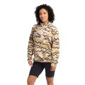 Jack Wolfskin Fleecepullover Paw Era 100 Print Half-Zip braun/beige Damen