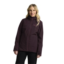 Jack Wolfskin Ganzjahresjacke Moonrise 3in1 2025 (wasser- winddicht, mit Fleece-Innenjacke) purple/violett Damen