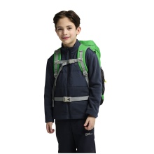 Jack Wolfskin Kinder-Wanderrucksack Explorer (bequemes Tragesystem, für Kinder ab 6 Jahren) grün 20 Liter