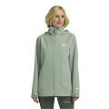 Jack Wolfskin Regenjacke Trailtime 2-Lagen (wasserdicht, atmungsaktiv) salbeigrün Damen