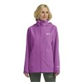 Jack Wolfskin Regenjacke Trailtime 2-Lagen (wasserdicht, atmungsaktiv) violett Damen