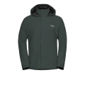 Jack Wolfskin Regenjacke Trailtime 2-Lagen (wasserdicht, atmungsaktiv) 2026 palm grün Herren