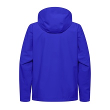 Jack Wolfskin Regenjacke Trailtime 2-Lagen (wasserdicht, atmungsaktiv) blau Herren