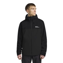 Jack Wolfskin Regenjacke Weiltal 2-Lagen (leicht, wasserdicht, atmungsaktiv) 2025 phantomgrau Herren