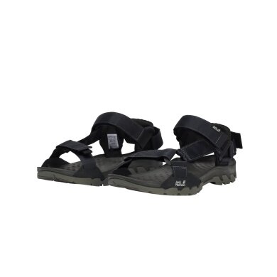 Jack Wolfskin Sandale Ridge schwarz Damen