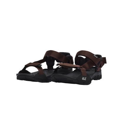Jack Wolfskin Sandale Ridge dunkelbraun Herren
