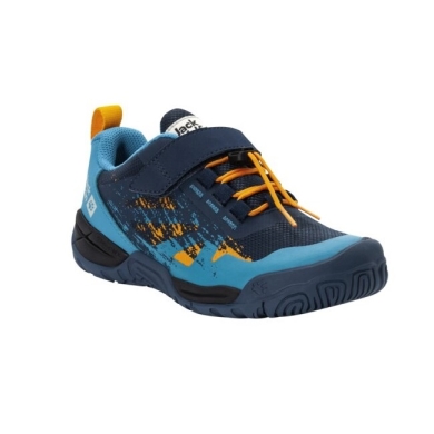 Jack Wolfskin Multifunktionsschuhe Villi Action Low (atmungsaktiv, leicht) darkblau Kinder