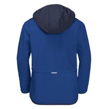 Jack Wolfskin Softshelljacke Fourwinds (wind-& wasserabweisend) dunkelblau Kinder