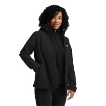 Jack Wolfskin Übergangs-Wanderjacke Wild Places 3in1 (wasserdicht, winddicht) schwarz Damen