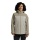 Jack Wolfskin Übergangs-Wanderjacke Wild Places 3in1 (wasserdicht, winddicht) beige/grau Damen